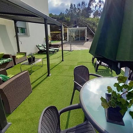 Casa Rocha Velha Con Terraza Y Piscina Particular Apartment ซานติอาโก เด กอมโปสเตลา ภายนอก รูปภาพ
