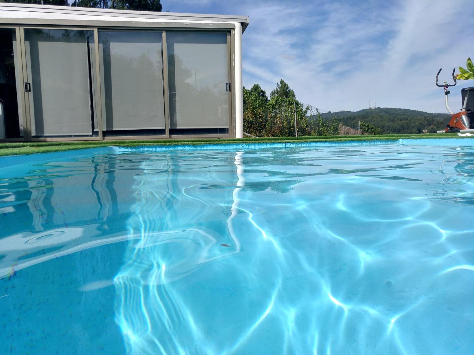 Casa Rocha Velha Con Terraza Y Piscina Particular Apartment ซานติอาโก เด กอมโปสเตลา ภายนอก รูปภาพ